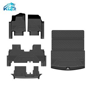 Juego Completo de 5 Tapetes para Auto de TPE 5D Impermeables para Todo Clima, 3mm de Grosor, para Cadillac Vistiq - Product Image 1