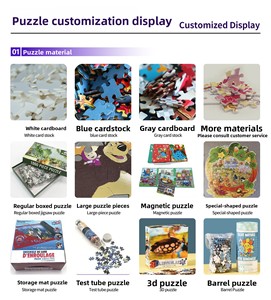 <span class=keywords><strong>Puzzle</strong></span> en carton personnalisé OEM 500 pièces |   <span class=keywords><strong>Puzzle</strong></span> <span class=keywords><strong>photo</strong></span> personnalisé avec faible MOQ flexible - Product Image 5