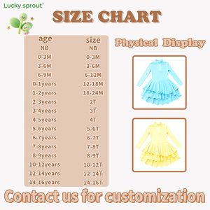 Personalizado Halter Yoga malla vestido Golf falda niños niña vestido bebé niñas vestido de verano traje de las niñas - Product Image 3