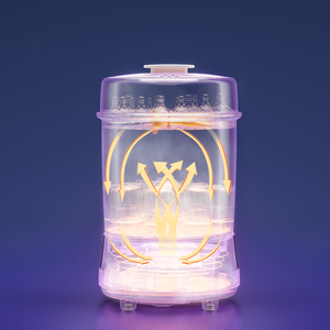 NCVI استعلام عالي 6 زجاجات صندوق تعقيم إلكتروني زجاجة أطفال ذكية منزلية مجفف - Product Image 4