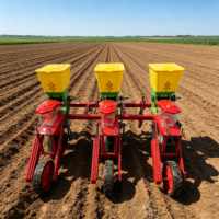 Semoir automatique à 3 rangs pour maïs et soja, haute productivité