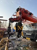 Truk Crane Sany STC800 80 Ton Bekas Tahun 2019 Model 25 Ton Kapasitas Angkat Mesin Motor Gearbox Pompa Bearing Tinggi Angkat 52m