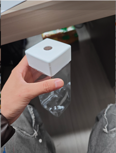 400ml <span class=keywords><strong>600ml</strong></span> 13OZ 20oz vuông Chai nhựa <span class=keywords><strong>PET</strong></span> nước trái cây trà sữa nước giải khát chai lạnh Brew trà Chai với quảng trường Trắng cap - Product Image 4