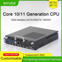 Mini-ordinateur interactif H470 Intel i3 i5 i7 avec carte graphique GeForce RTX 1050, sortie DP 4K, panneau plat, logiciel OPS intégré, fabriqué par OPS PC