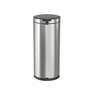 Thùng rác cảm biến chuyển động cảm ứng tròn 20L/30L/40L Thùng rác thông minh tự động dung tích lớn Thùng rác cảm biến nhà bếp bằng thép không gỉ - Product Image 5