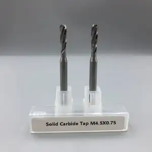 Solid Carbide Spiral Flute Taps For Steel