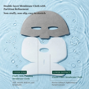 Fabricant OEM de produits de soin de la peau, <span class=keywords><strong>masque</strong></span> facial au collagène et au glutathion, hydratant, réparateur, anti-âge, <span class=keywords><strong>masque</strong></span> facial en feuille élastique - Product Image 1