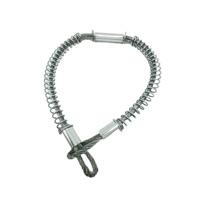 휘치크 안전 케이블 방폭 와이어 로프 스틸 휘치크 케이블 스테인리스 스틸 공장 생산 3mm 아연 도금 - Product Image 3