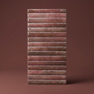 Piastrelle Mali Crimson 15x30 cm 8,5 mm Lucide con Bordi Irregolari - Product Image 1