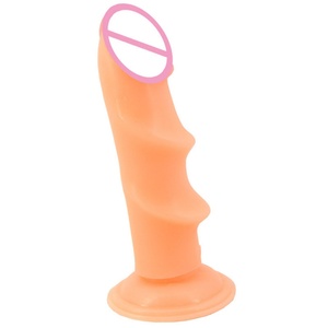 FAAK - Pene Artificial de 19 cm, Textura Profunda de Plástico, Acanalado, Mayor Estimulación, Juguete Sexual, Pene de Bambú para Mujer - Product Image 6