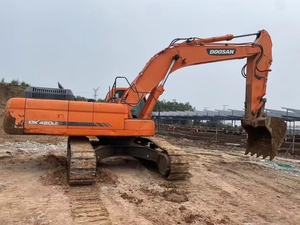 รถขุดตีนตะขาบ Doosan DX420LC มือสอง 300 ตัน เครื่องยนต์ ปั๊ม เกียร์บ็อกซ์ จากเกาหลีใต้ รับประกัน 2 ปี ประสิทธิภาพสูง พร้อมวิดีโอ - Product Image 2