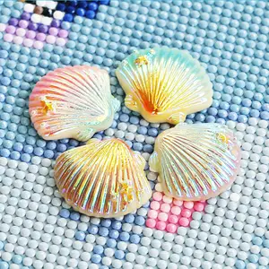 New Design Shell Shape Magnet Cover Minders Fixed Canvas Locator Paper Cover Holder Tools Diamond Painting Accessories