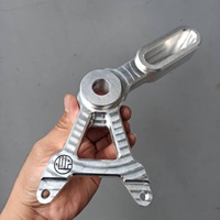 Soporte de Horquilla para Motocicleta de Aluminio Anodizado de Alta Precisión, Mecanizado CNC, Piezas de Motocicleta Personalizadas, Servicio de Mecanizado CNC