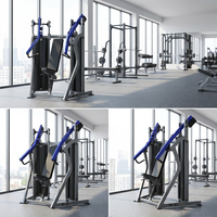 Machine de musculation pour pectoraux robuste avec cadre en acier Q235, revêtement en poudre électrostatique. Idéal pour la salle de sport et la maison.
