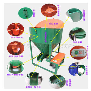 Yüksek Verimli KRD Toprak Karıştırma Makinesi Çok Fonksiyonlu Karıştırıcı Tohum Kaplama Makinesi 220V/380V 100-1200kg/saat Kapasite Kolay Kullanım - Product Image 2