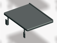 Table d'appoint de canapé réglable en plastique pour tablette et livre, avec chargeur sans fil, pour salon et bureau à domicile