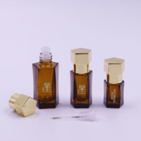 Ensemble de boîtes de bouteilles vides de luxe personnalisées pour huile essentielle Tola Attar Emballage magnétique bouteilles pour coffret parfum arabe