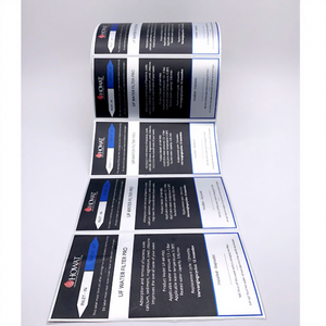 FX Vinyl <b>Sticker</b> Roll Adhesive Custom Printing <b>Brand</b> <b>Sticker</b> Plastic Gold logo Wholesale Metallic <b>Stickers</b> Custom logo - Product Image 2