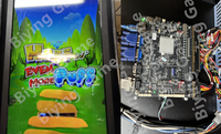 Venta caliente de EE. UU. Vertical Dual Screen Het Game Board Huff N Puff Game Software Precio de fábrica