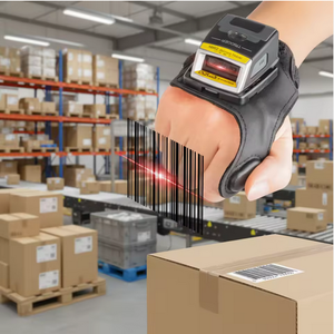 Escáner de Código de Barras Bluetooth con Guante de Montaje en Dedo, Manos Libres, Android, PG05 de Factory Effon, para Inventario en Comercios, Almacenes Frigoríficos - Product Image 1