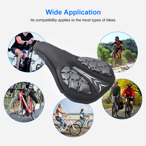 Gel de nailon profesional para bicicleta, funda suave para asiento de bicicleta - Product Image 6