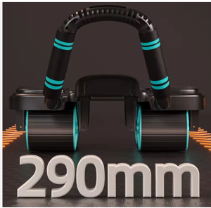 Équipement de gym multifonction automatique avec <span class=keywords><strong>roue</strong></span> abdominale et planche à pompes pour exercices de renforcement du tronc - Product Image 2