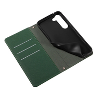 Étui portefeuille en cuir PU avec porte-cartes, dragonne et support pour Samsung S25 Ultra/S25 Plus/S25 Edge/S25 FE/S25/S24