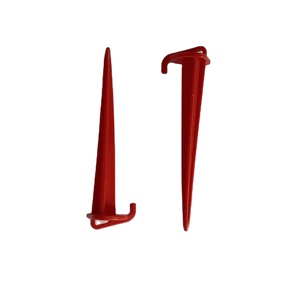 plastic tent pegs