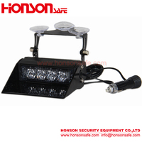 HV291 Buena Calidad Advertencia Intermitente Dash Deck LED Parabrisas Visor Luz