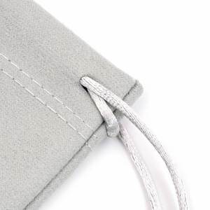 Bolsa de Almacenamiento de Terciopelo Personalizada OEM con Cordón para Joyería, Cosméticos y Regalos, Bolsas de Embalaje - Product Image 5