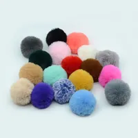 Pompon en fausse fourrure 8 cm Boule de fourrure Pompon en fourrure