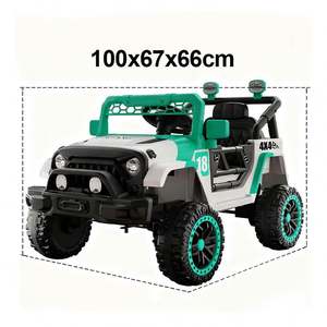 Auto Eléctrico para Niños con Batería Recargable, Luces LED, Música, Bocina, Control Remoto, Juguete Seguro para Niños y Niñas - Product Image 3