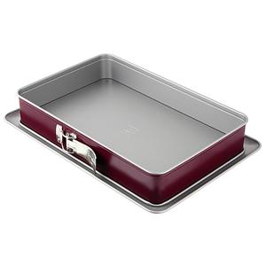 Dr. Oetker Rectangular Springform Pan 38 X 25 Cm Bicolor <b>Bakeware</b> For Cake Baking - Product Image 1