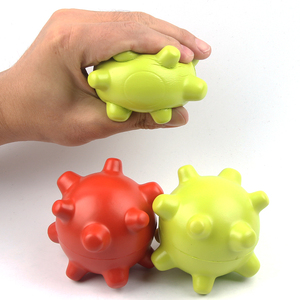 Jouets à presser pour enfants, balles anti-stress en mousse PU personnalisables avec logo, balles à picots en PU pour enfants - Product Image 3