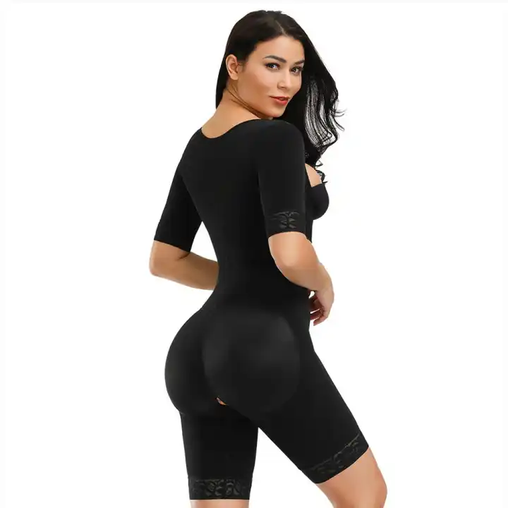 Zippered Open Crotch Colombian Faja Moldeadora Postparto Women Slim  Shapewear Fajas Colombianas Lace Bodysuit Shapers - Buy Fajas Body  Shapers,Women