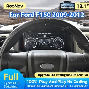 Écran numérique LCD de 13,1 pouces pour tableau de bord de voiture Ford F150 2009-2012, écran de vitesse, panneau d'instrument, affichage du compteur de vitesse virtuel - Product Image 2