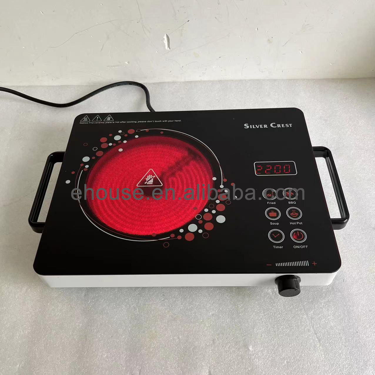Blanc Cuisinière infrarouge