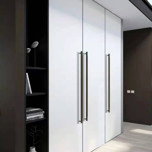 HJY, nuevo diseño, herrajes italianos de Metal, tirador de muebles de perfil de aluminio de cuero italiano <span class=keywords><strong>para</strong></span> armario, cajón, cocina, dormitorio - Product Image 3