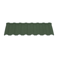 Tuiles de toit en métal ignifuges, isolantes thermiquement, revêtues de pierre, pour villas, maisons, temples et appartements