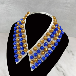 Sigma Gamma Rho <span class=keywords><strong>Collar</strong></span> de Clip desmontable de perlas de imitación de estilo retro griego para mujer - Product Image 6