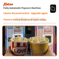 Équipement de vente de pop-corn personnalisable Machine automatique de fabrication de pop-corn Distributeur automatique de pop-corn électrique