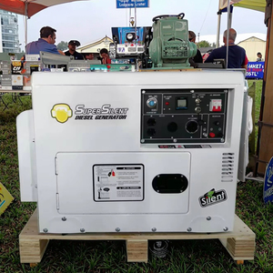 เครื่องกำเนิดไฟฟ้าดีเซลแบบเงียบ 3kVA-10kVA สำหรับใช้ในบ้าน สตาร์ทอัตโนมัติ เสียงเบา ประหยัดน้ำมัน แบบโครงเปิด พร้อมตัวเลือก ATS ความถี่ 50Hz - Product Image 2