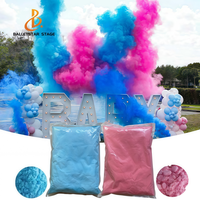 Poudre de machine à fumée pour révélation de sexe, feux d'artifice, fête en plein air, canon à confettis coloré, puissance pour scène de fête