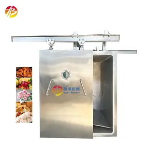 Industrial fast cooling machine for fruit vegetable cooked food bakery products bread flowers vacuum cooler