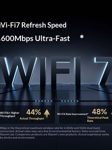 Router WiFi 7 de Doble Frecuencia de Alta Velocidad con Firewall, Penetración de Paredes, <span class=keywords><strong>MIUI</strong></span>/BE3600, Negro (Negro) - Product Image 4
