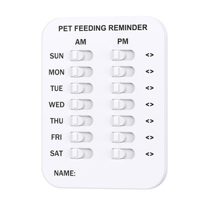 Hot Bán Giá Thấp Chó Và Mèo Hàng Tuần Thường Xuyên Cho Ăn Từ Pet Cho Ăn Nhắc Nhở Clip Cho Vật Nuôi Chế độ Ăn Uống - Product Image 5