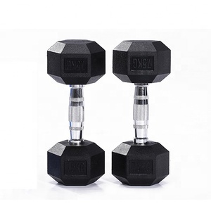 Exercise <b>Rubber</b> Coated Hexagon <b>Dumbbell</b> Set for Gym DUMBBELL01 <b>Dumbbell</b> Set <b>Rubber</b> Coated Hexagon <b>Dumbbell</b> Coated Dumb - Product Image 2