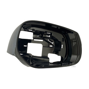 กรอบกระจกมองข้าง Infiniti Q50 Q30 Q70 QX30 สีดำ Jet Black วัสดุ ABS พร้อมแผ่นสะท้อนแสงแบบนูน ซ้าย-ขวา คู่ - Product Image 3