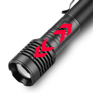 XHP50 Led Flashlight 15Cm Rechargeable With Clip Zoomable Tactical Light - Product Image 2