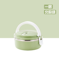 Boîte à bento chauffante à 4 étages en acier inoxydable 304, conteneur alimentaire portable pour adultes, enfants, nouveau-nés, école et bureau